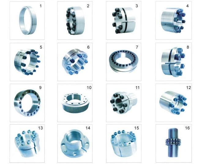 Gear Motor Components with Shrink Disk