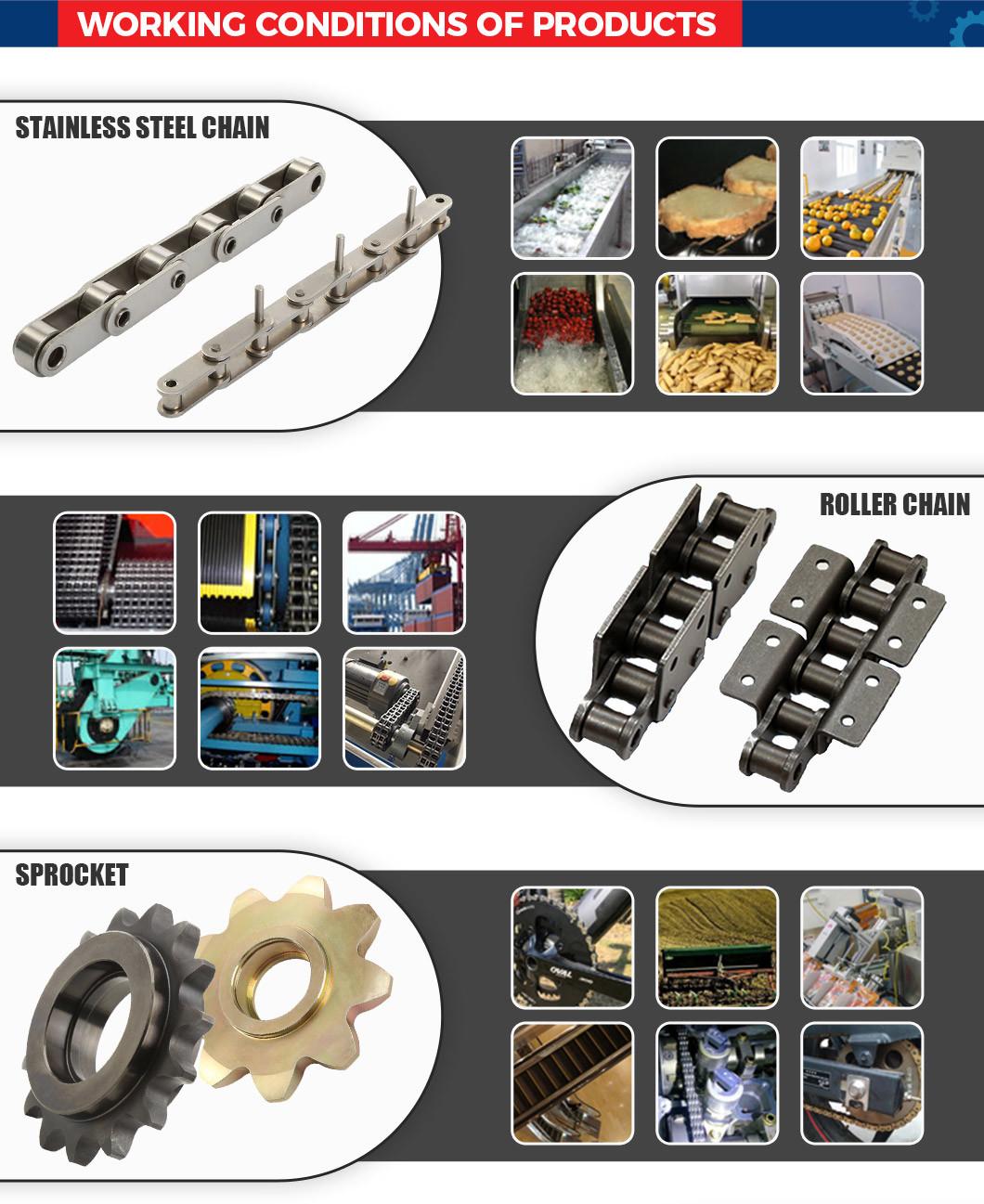 ANSI or DIN Alloy Steel/Stainless Steel Nickel-Plated Drive Sprocket (C2042X12T)