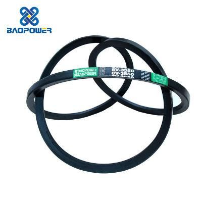 Baopower Wrapped Narrow Round Rubber Drive Power transmission High Quality V Belt (3V 5V 8V)