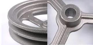 CNC Machining Parts Iron Casting Transmission Belt Pulley