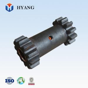 Custom CNC Machined Steel Worm Gear Shaft