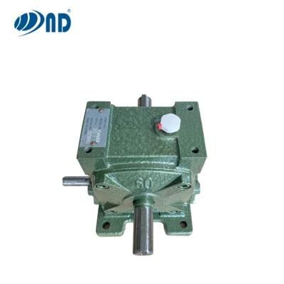 Worm Gearbox with Cast Iron Housing Single Double Speed Gear Box Reducer Reduction for Electric Motor (Wpa Wpx Wpo Wpda)