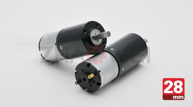 Dia 28mm Ratio 864: 1 Small Reduction Gearboxes Motor