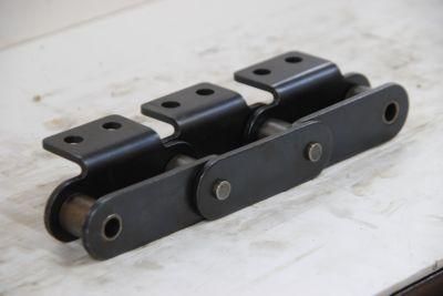 P152f16 Large Pitch ISO and ANSI Standard Industrial Driving Conveyor Chains with Attachments