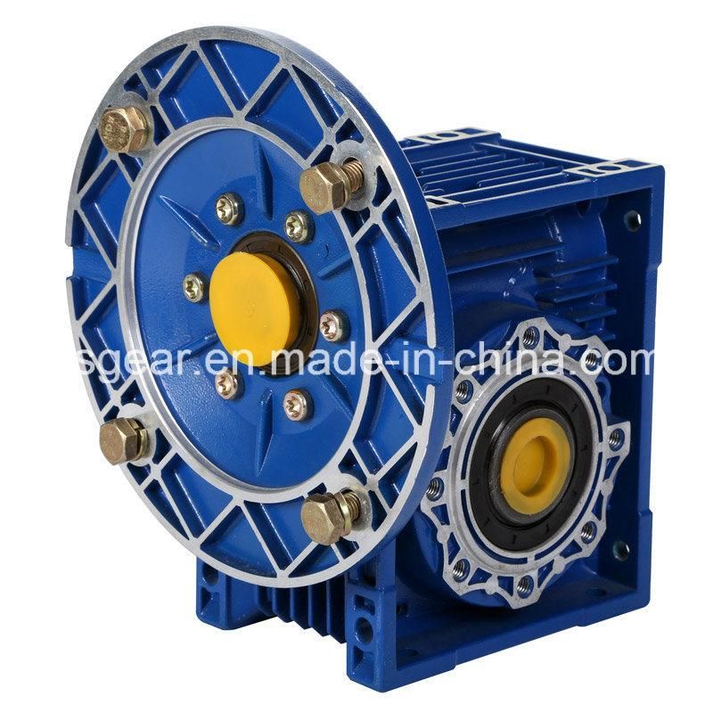 Nmrv Series Worm Gearbox Geared Motor with Output Shaft