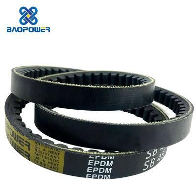 Baopower Agricultural Variable Speed Cogged Tooth Heavy Duty Bando Cog-Belts EPDM Cog Rice Havester Aramid V Belt