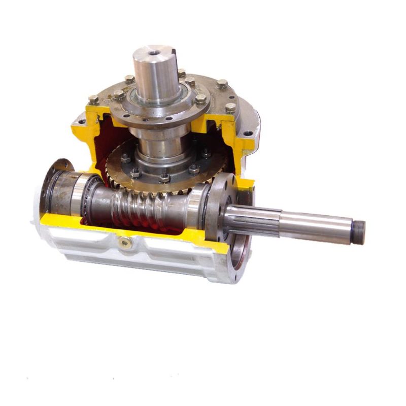 Cone Worm Gear Reducer with 2 Stages