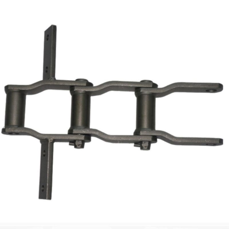 Industrial Manufactures 304 Stainless Steel Roller Chain Special Welded Chains with Attachment