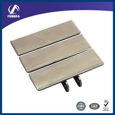Anti-Slip Flexible Conveyor Stainless Steel Table Flat Top Chain