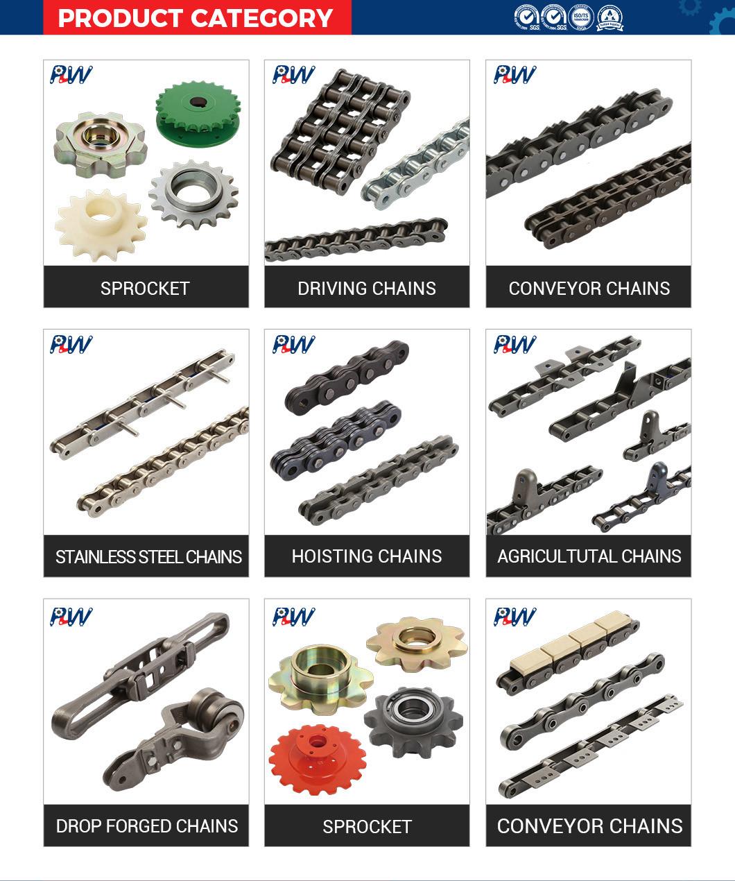 C45 Steel/Stainless Steel 304&316 High-Wearing Feature Sprocket for Agriculture Chain