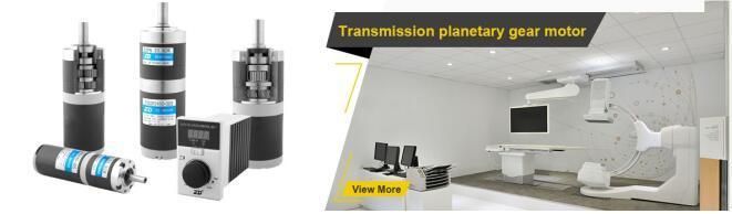 ZD 2000 Hours Motor Life 62mm Three Steps Brush/Brushless Precision Planetary Transmission Gear Motor