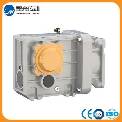 Right-Angle Helical Bevel Gearmotor for Automatic Transmission