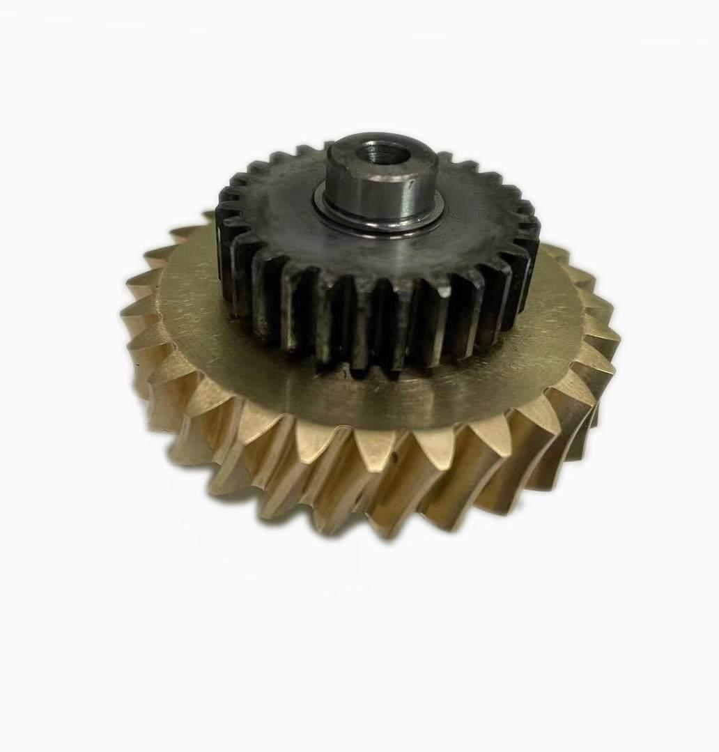 OEM/ODM Transmission Gear Box CNC Turning Stainless Steel/Brass Shaft Counter Gear