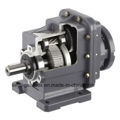 Two-Staged Reduction Gearbox, Helical Gear Motor Reducer
