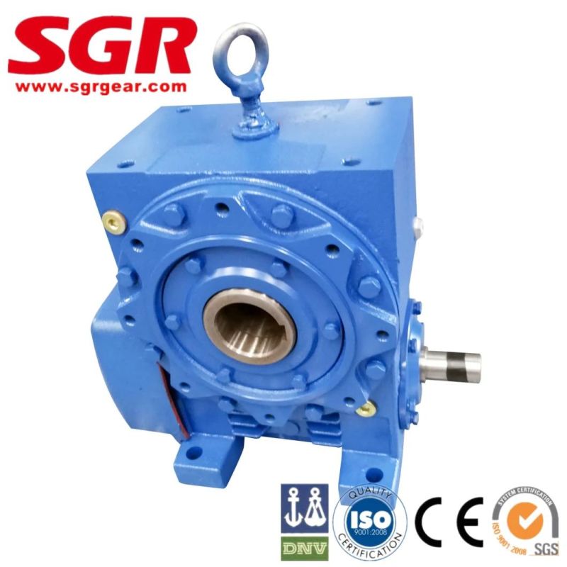 Industrial Double Enveloping Worm Reduction Gearbox Appilcation for Mixer
