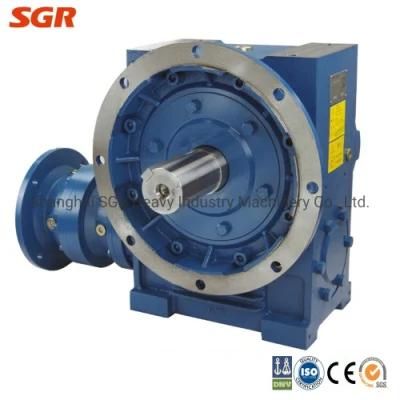 Industrial Double Enveloping Worm Reduction Gearbox for Mixer