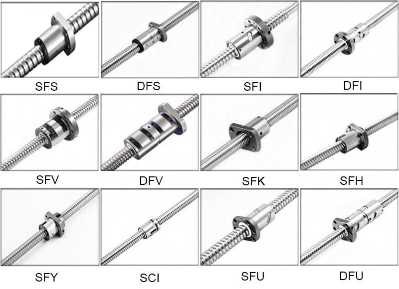 CNC Router Parts Ball Screw Sfu1605 Gc3 16mm Diameter Lead Screw