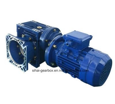 Nmrv Worm Reducer Gears with Pre-Stage Helical Unit Motor