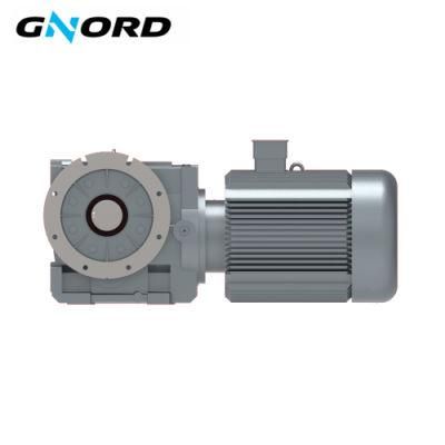 Right Angle Helical-Bevel Gear Motor Speed Reduction Transmission Reducer for Escalators