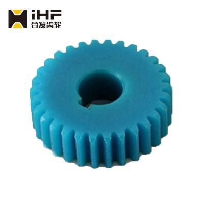 Customized Nylon Plastic Spur Shape Straight Gear with Conditioning and Quenching Surface Treatment