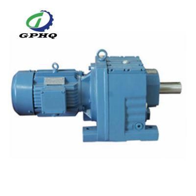 R /RF Rxf Helical Gearbox with Direclty Motor for Belt Elevator