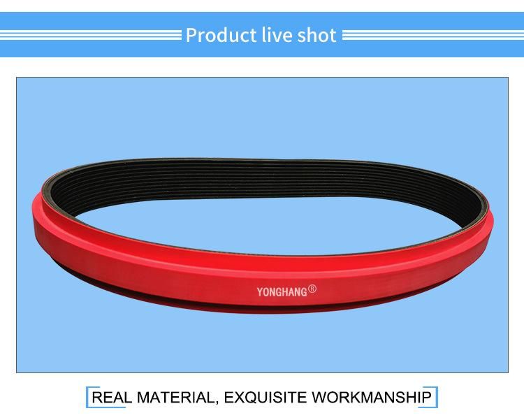 High-Quality Neoprene Screwing Machine Belt with Groove