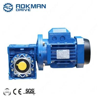 Aokman Worm Gearbox IEC Electric AC Motor Reduction Gearmotor
