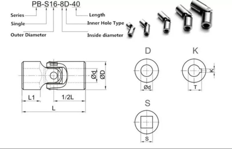 High Quality Universal Joint Customized Universal Joint