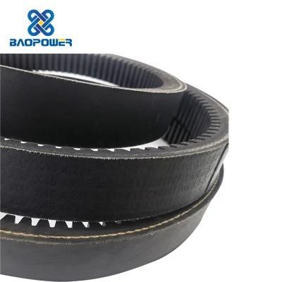 Baopower Agricultural Variable Speed Cogged Tooth Notched Heavy Duty Bando Cog-Belts EPDM Cog Rice Corn Havester Aramid Drive V-Belt Ho