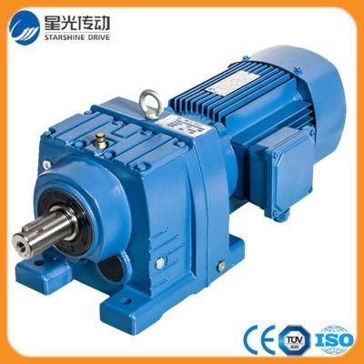 R57 Series Inline Helical Gear Motor Reducer with Foot Mounted