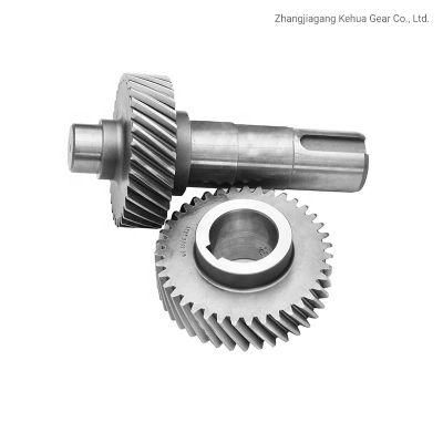 Power Drived Hardened Tooth Surface OEM Cylindrical Wheel Shaft External Hard Gear