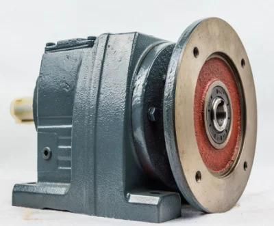 R Series Helical Bevel Gearbox with IEC Flange Geared Motor