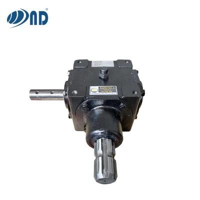 Agricultural Gearbox for Rice Harvester Series Snow Tiller Power Harrow Potato Harvester Transmission Reducer Agriculture Gear Box Pto