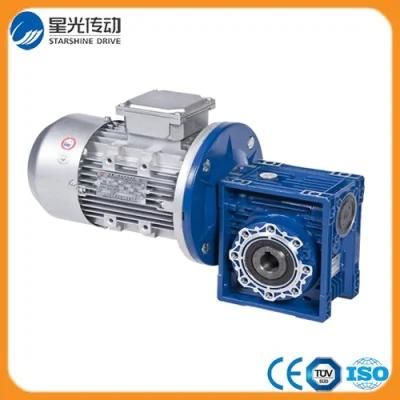 Energy Efficient Worm Wheel Gearbox with Motor