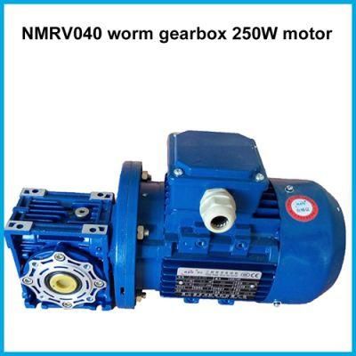 Nmrv Worm Gear Speed Reducer with Brake Motor