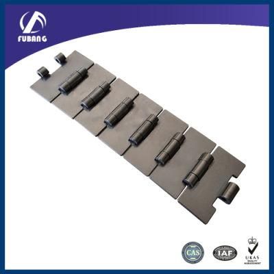 Stainless Steel Chain Plate Beer Conveying Metal Flat Top Conveyor Chain