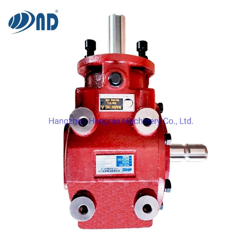 Right Angle Gear Box Pto Farm Rotary Slasher Feeder Mixer Lawn Mower Tractor Agricultural Machinery Parts Bevel Gearbox