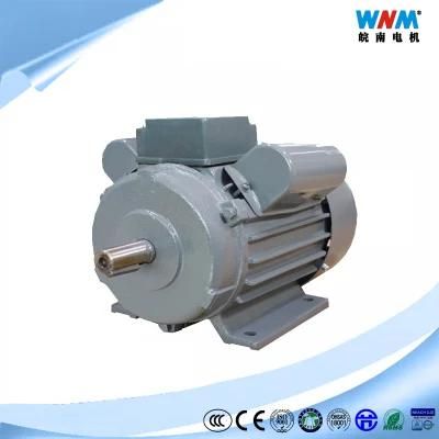 IEC 80 Frame B14 Face Mount 4poles 110 Volts 1/2 HP 3/4 HP 60Hz Aluminum Body Single Phase Motor