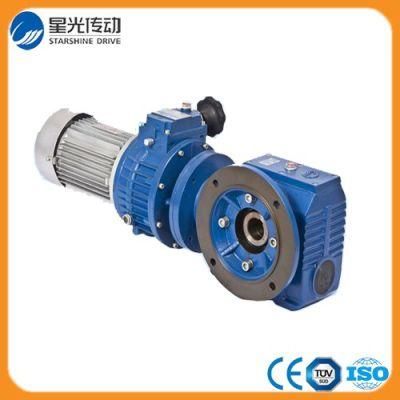 S Series Foot Mounted Helical Worm Gear Reducer with Motor