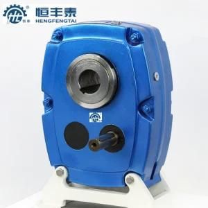Single Reduction Gear Box Ration 13 Smr Shaft Gear Monuted for Belt Drive