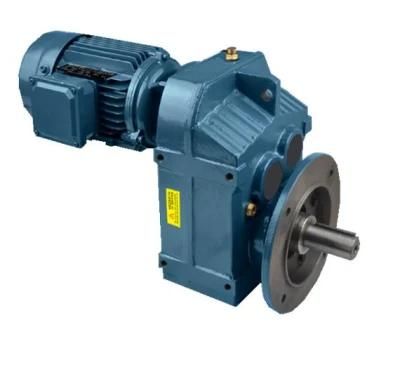 F Series Parallel Shaft Solid Shaft Foot Mounted Gear Box