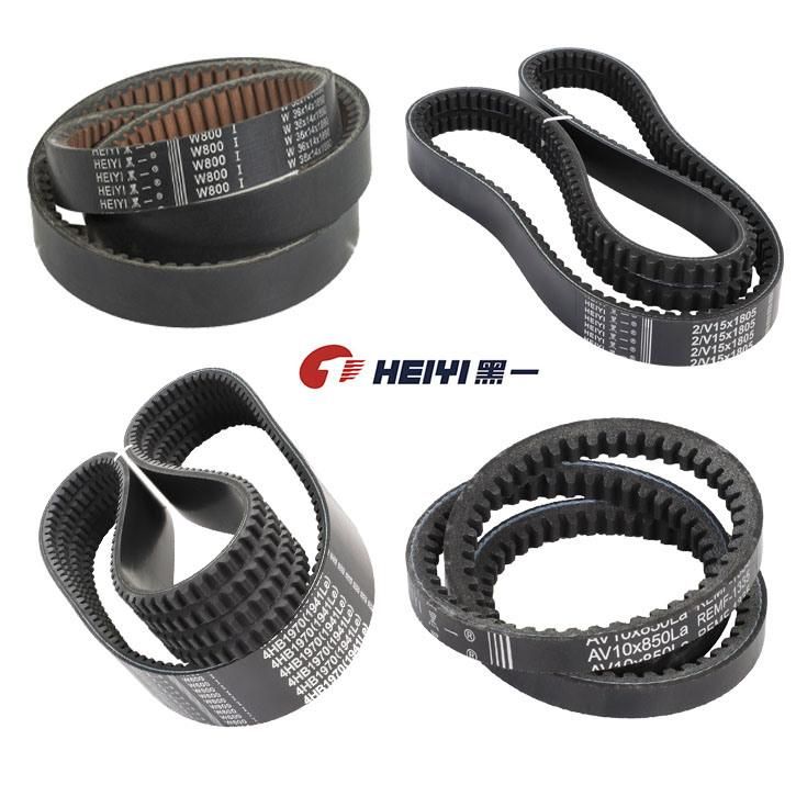 Raw Edge Type V-Belts 3V, 5V, 8V, 3vx, 5vx Provide Longer Life