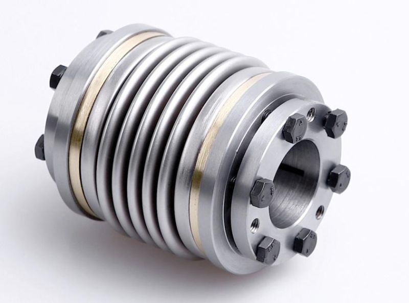 Metal Bellows Coupling Spring Coupling Setscrew or Clamping Type for Motor Connector