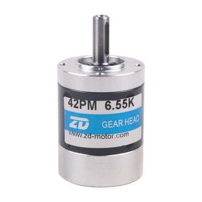 ZD Hardened Surface Iron Aluminum Out-diameter 42mm Planetary Gearbox For Automated Equipment