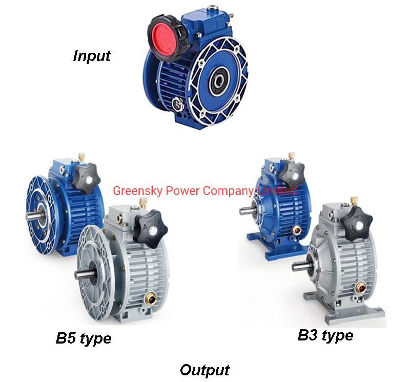 Udl Variable Speed Reducer Coaxial Stepless Motor Variator