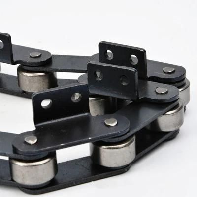 High-Intensity M35f4a1.01-C-69 Standard Alloy Steel M Series Industrial Conveyor Chains with Attachments