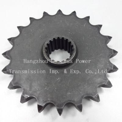 DIN Standard Black Surface Treatment Sprocket with Spline 12c-1-20ht