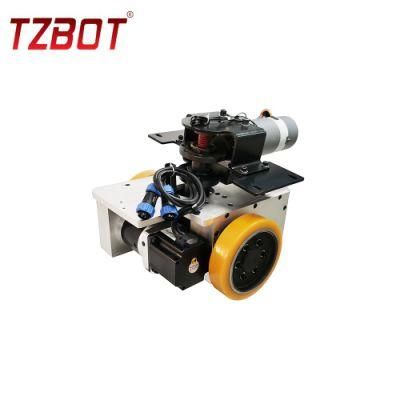 Tzbot New Type of Shock-Absorbing Differential Drive Wheel for Agv Robot Differential Drive with Independent Steering (TZCS-750-32-TS)