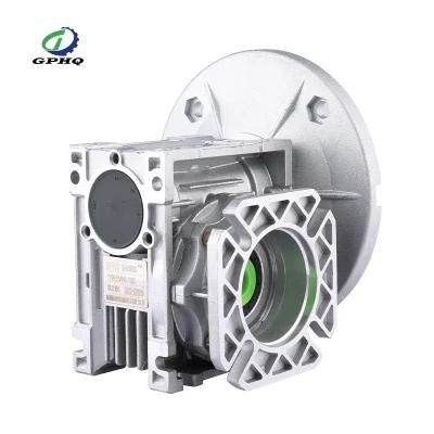 Gphq Nmrv75 Aluminum Worm Gearbox for Industrial Machine Nmrv 90 Gearbox