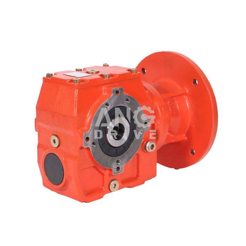 Helical Bevel Gear Right Angle Gearbox for Conveyor with Motor